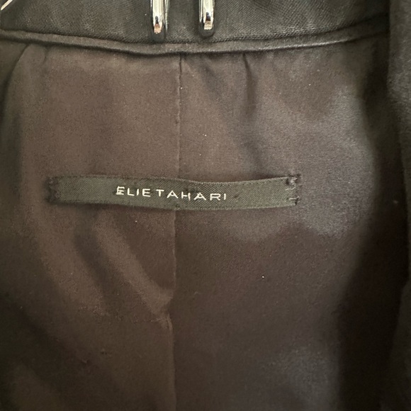 Elie Tahari Black Blazer - size 2 - Picture 2 of 5